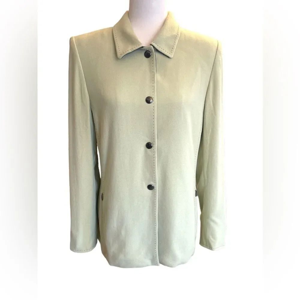 Dress Barn Women's Light Green Jacket